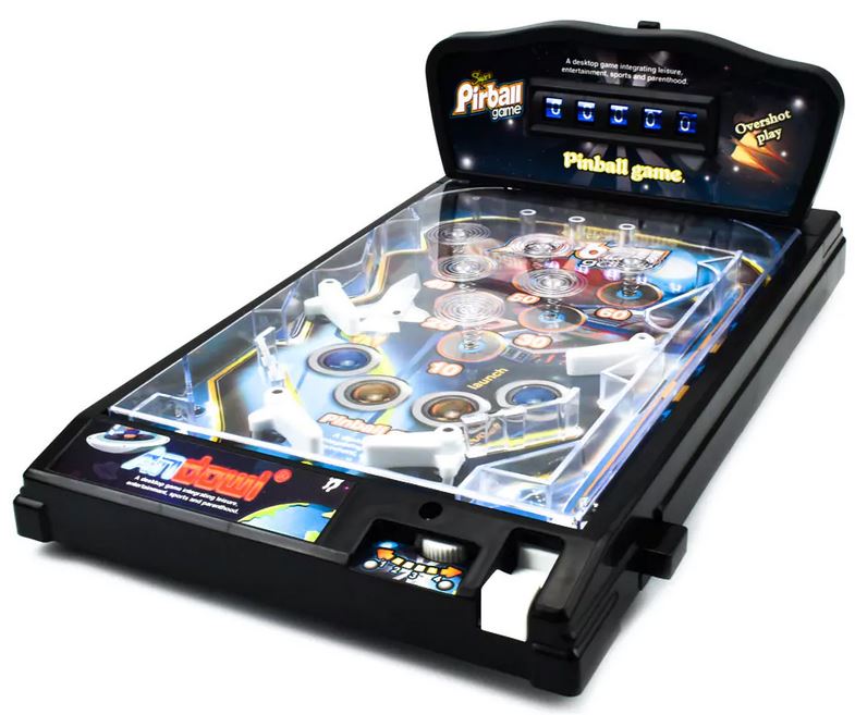 Επιτραπέζιο Arcade Παιχνίδι Φλιπεράκι Andowl - Με Φωτάκια και Ήχους - Για Όλη την Οικογένεια - Μαύρο - Q-YX30